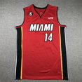 thumbnail image 1 of Heat Embroidered Basketball Jersey Vest 3#Wade 22#Butler 13# 14# Copy Player Name Jersey, 1 of 2