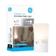 thumbnail image 1 of GE Ultrabrite Dimmable Sconce LED Night Light Plug-In, Energy Efficient, Dusk-to-Dawn Sensor, Adjustable Brightness, Ideal for Bedroom, Bathroom, Hallway, Nursery, White, 45123, 1 Pack, 1 of 9