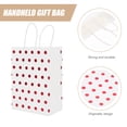 thumbnail image 3 of Shisuyan 12Pack Multi-function Candy Pouch Paper Red Minimalist Decoration Christmas, 3 of 8