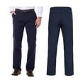 thumbnail image 3 of Pantalón de Gabardina para Caballero Talla 32, Color Marino, 65% Poliéster y 35% Algodón Yazbek C0652, 3 of 3