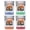 Multicolor (4-Pack), variant on Tucson Arizona Vintage Design Souvenir 2 oz Square Shot Glass – Red