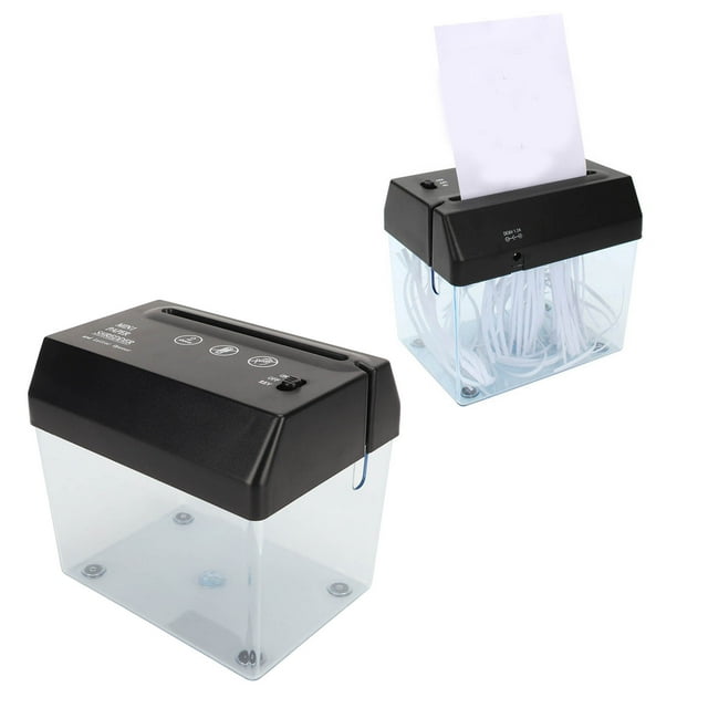 Trituradora De Papel Eléctrica, Trituradora De Papel Versátil, Corte En Tiras, Abrecartas De Gran Capacidad, Fuente De Alimentación USB Para La Escuela
