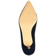 thumbnail image 6 of Journee Womens Goldie Pointed Toe Kitten Heel Pumps, 6 of 10