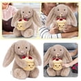 thumbnail image 2 of Birthday Cake Bunny Plush Toy, Shy Bunny Soft Stuffed Toy, Birthday Gift for Kids and Adults, 2 of 5