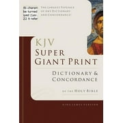 Best Bible Dictionaries - Super Giant Print Bible Dictionary and Concordance (Hardcover) Review 