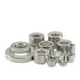thumbnail image 2 of (10 PCS) 304 Stainless Steel Thickened Gasket Sleeve, Inner Diameter 4.1mm, 6mm outer diameter, thickness 3mm., 2 of 5