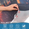thumbnail image 5 of Yayeee Kitchen Curtains Tier Set of 2 Light Filtering 57"x24" Over Sink Window Panels, Astronaut at Dawn, 5 of 7