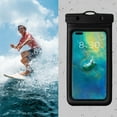 thumbnail image 6 of Kiplyki Universal Waterproof Phone Pouch IPX8 Waterproof Phone Case For Beach Underwater Cellphone Dry Bag With Lanyard Fits All Phones Up To 7.2IN, 6 of 7