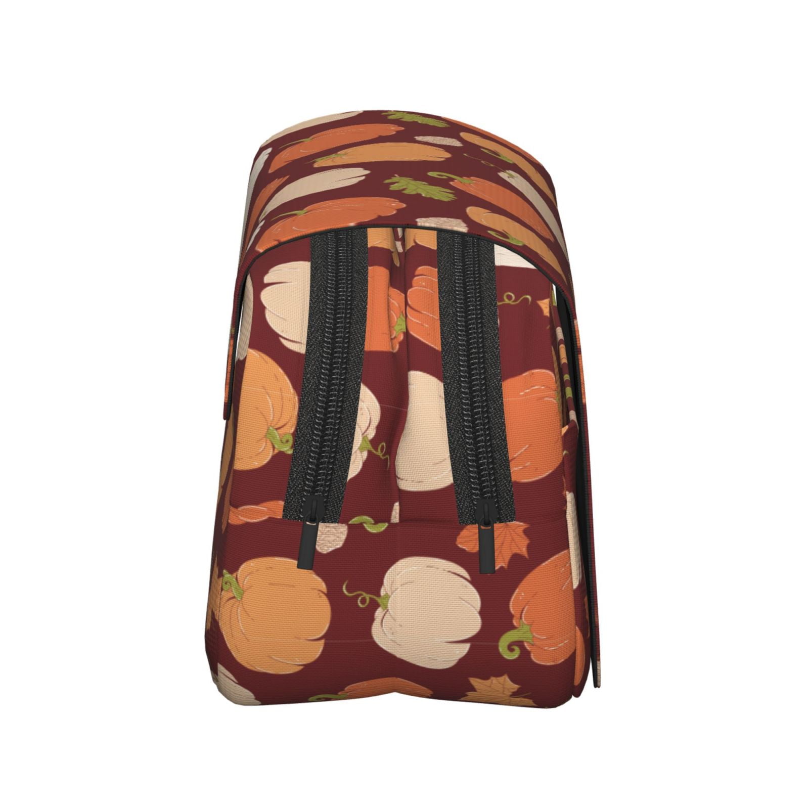 Rateoe Happy Thanksgiving Day Pattern Double Clamshell Pen Case, Storage Organizer with Two Zipper Compartments– Holds Up to 50 Pencils & Pens