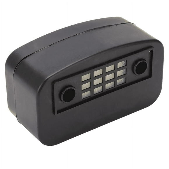 Air Compressor Muffler, Air Compressor Filter, 65mm Air Compressor Muffler Intake Pump Noise Muffler Intake Filter Square Plastic Shell