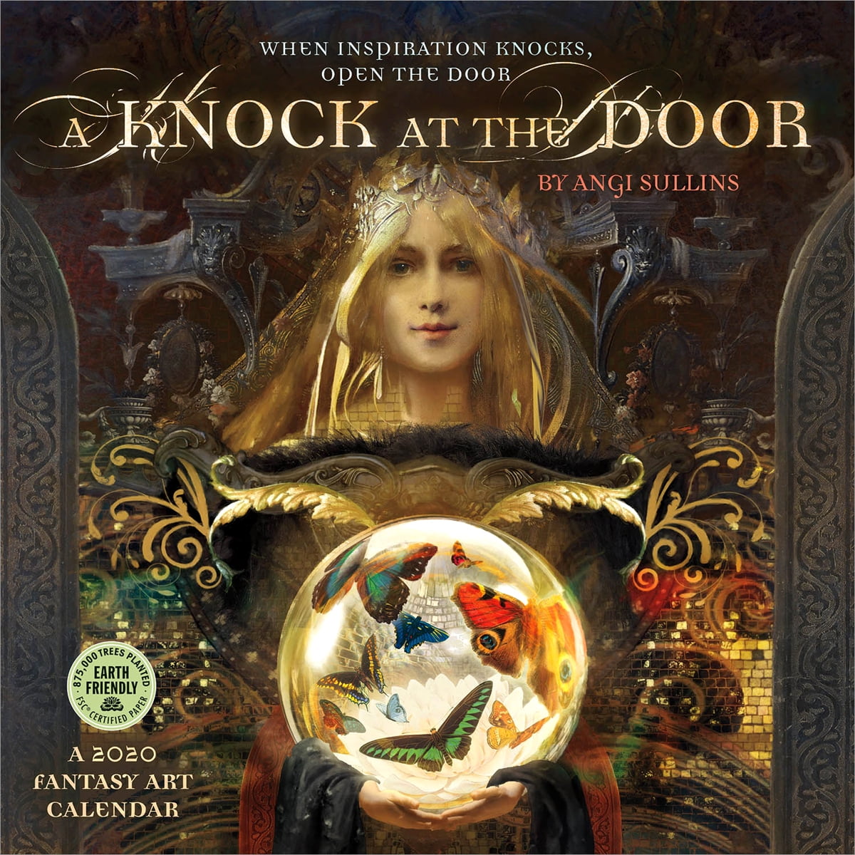 Knock at the Door 2020 Wall Calendar When Inspiration Knocks, Open the
