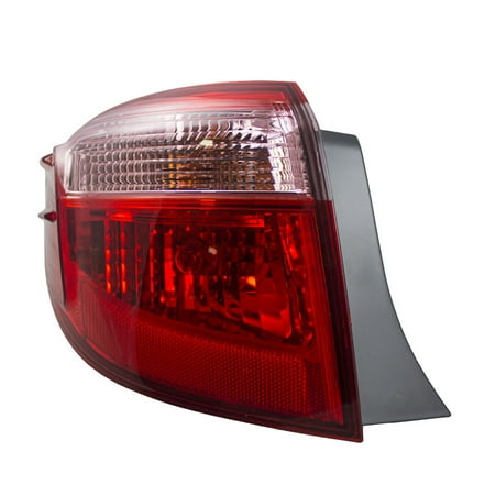 Toyota Quarter Panel - Drivers Halogen Taillight Tail Lamp Quarter Panel Mounted Replacement for 17-19 Toyota Corolla 81560-02B00 TO2804130