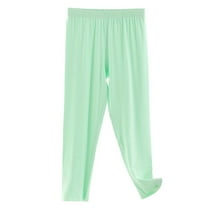bbymog Girl Clothes Girls Sweatpants Solid Color Elastic Waist Pants Casual Loose Joggers for Girls Clothes for Girls 10-12 Green C 11 Years