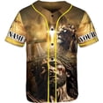 thumbnail image 2 of Lotusprinthandmade Personalized Name Christian Jesus Forgiven Unisex Baseball Jersey XS-5XL Multicolor, 2 of 5