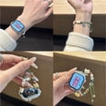 thumbnail image 3 of Suitable for Apple Watch S10 Strap New Chinese Cartoon Cat Applewatch987 Elastic IWatch Men and Women, 3 of 5