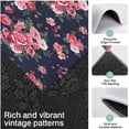 thumbnail image 3 of Pioneer Flower Floral Print Pattern Kitchen Rugs Sets Of 3,Kitchen Runner Rugs Non Skid Washable,Decorative Kitchen Floor Mats for Kitchen,Sink,Laundry,17"x30"+ 17"x47" + 17"x59", 3 of 6