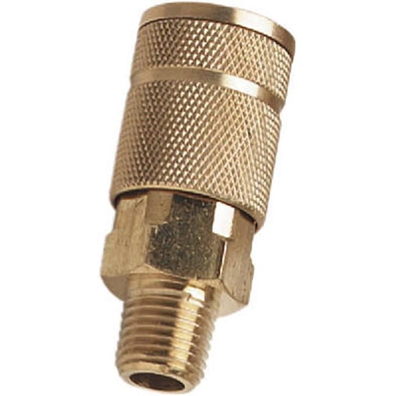 Campbell Hausfeld MP3239 2-Pk. 1/4-In. Automotive Coupler 1/4-In. NPT (Male)