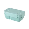 thumbnail image 2 of Partitioned Lunch Box for Office Workers and Students, Microwave Safe, Airtight Food Storage Container, 1 Pack, 2 of 7