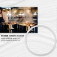 thumbnail image 3 of 26 cm inner rubber seal gasket for pressure cooker white, 3 of 5