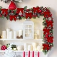 thumbnail image 5 of Small Velvet Christmas Bows 24 Pcs 3.15x3.17 Inch Mini Red Velvet Bows for Christmas Tree Wreath Gift Wrapping Crafts Wedding Party Treat Bags Home Decorations, 5 of 6