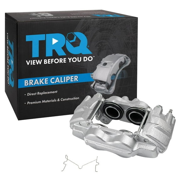 TRQ Front Left Brake Caliper Drivers Side Compatible with 2003-2009 Toyota 4Runner 2007-2014 FJ Cruiser 2005-2023 Tacoma