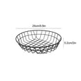 thumbnail image 3 of Storage Basket Container Stainless Steel Portable Strainer Heat-resistance Kitchen Steel Fried Accessoies for Chips Fried Chicken Large, 3 of 7