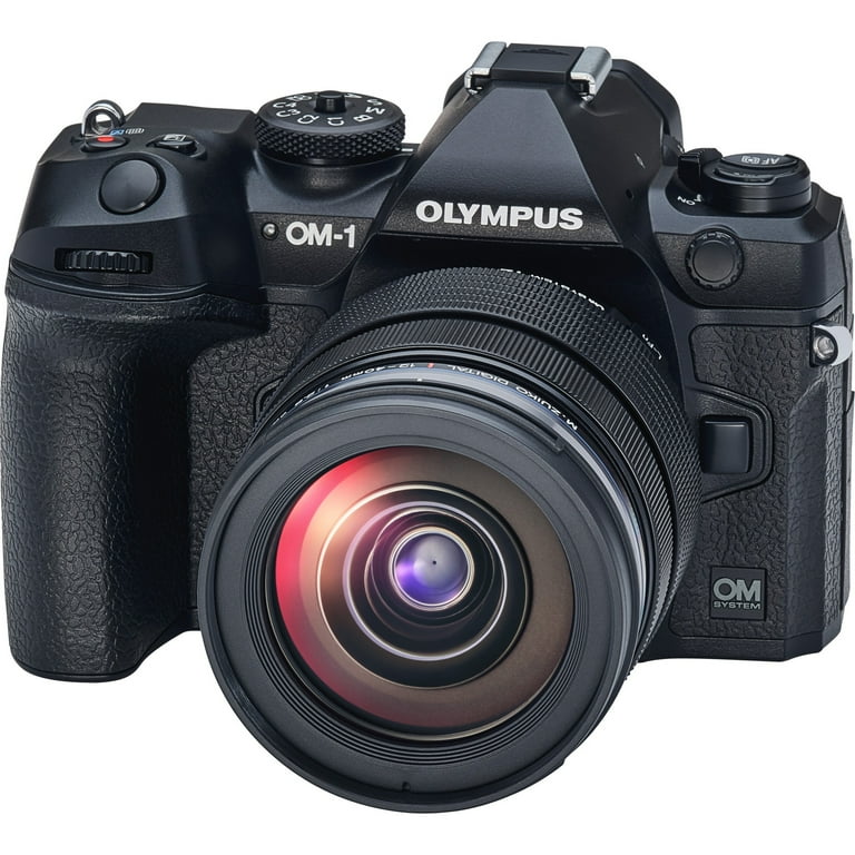 Olympus OM SYSTEM OM-1 20.4MP Mirrorless Camera with Lens