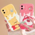 thumbnail image 2 of Carcasa Redmi 12C A1 Note 12 11 10 9 8 Pro 10C 9A 9C 9T 10A Mi Lite 11 10T 11T Poco X3 X4 F3 Crema Fresa Funda Protectora De Silicona Suave Gao Jiahui unisex, 2 of 2