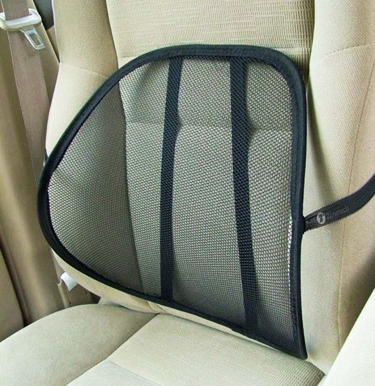 Zone Tech Mesh Hollow Car Auto Chair Seat Black Zone Tech Mesh Hollow Car Auto Chair Seat Black Back Cushion Home Office Waist Lumbar Support