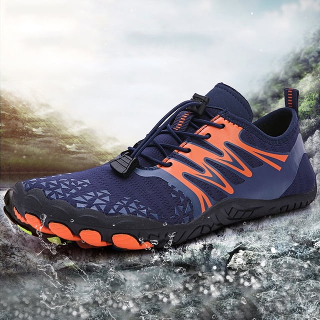 Zapatos De Vadeo Zapatos de vadeo unisex Zapatillas de vadeo de goma suave para vadear en la playa (37 azul) Sywqhk Para Estrenar