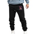 thumbnail image 1 of Puntoco Pantalones casuales largos para hombre, pantalones casuales de moda sólidos para hombre, pantalones largos con cintura elástica y bolsillos, pantalones deportivos, 1 of 4