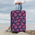 thumbnail image 3 of Lsque Rose Flowers Printed Luggage Cover, Travel Luggage Protector,Scratch and Dirt Resistant, Fits 18-32 Inch Luggage - Medium, 3 of 9
