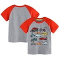 thumbnail image 3 of MXIEZI Boys Cotton T-Shirts Kids Summer Crewneck T-Shirts Top Toddler Short Sleeve Cotton Tees Top for Boys 2-8Y, 3 of 8