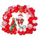 thumbnail image 1 of Kit de globos de decoración navideña, 140 unidades, globos rojos de látex, 1 of 1