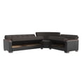 thumbnail image 4 of Ottomanson Origins X Modern Convertible Sectional Sofa, Gray Chenille, 4 of 12