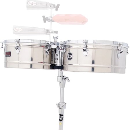 LP ティンバレス LP1415-S LP Prestige 14 &amp; 15inch Timbales stainless steel