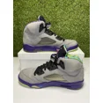 thumbnail image 2 of Ni - ke Air Jordan 5 Bel Air Retro Size 13 Mens Grey Sneakers 2013 621958-090, 2 of 5