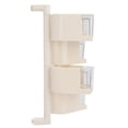 thumbnail image 2 of Sarapandan Beige Seasoning Box with Scoop for Condiment Organization Rotating Wall-Mount Spice Rack, 2 of 8