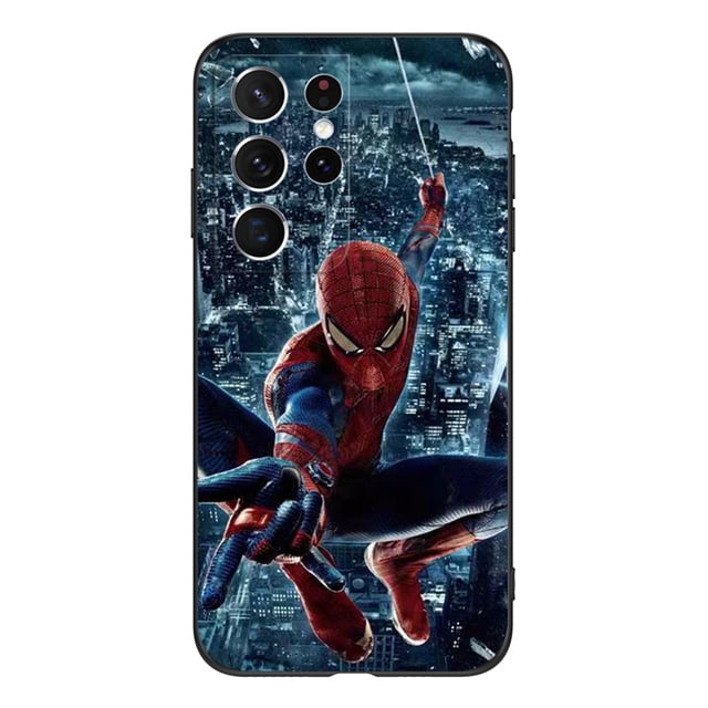 Funda Para OPPO A17 A17K A57 A57E A57S A77 A77S 4G Teléfono Silicona Suave Tpu Negro Increíble Hombre Araña