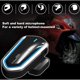 thumbnail image 4 of Micrófono de intercomunicador de motocicleta B35, Auriculares Bluetooth 5.0 Radio FM Calidad de sonido HI-FI Siri Azul, 4 of 5
