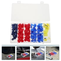 NICERIO 65Pcs Wire Connectors Kit Assorted Color Insulated Splice Terminal Connectors for Automotive Wiring