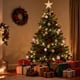 thumbnail image 4 of Velvet Christmas Balls Flocked Christmas Tree Ornaments Plastic Balls Xmas Decorative Hanging Ornaments Christmas Tree Decoration, 4 of 6