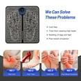 thumbnail image 4 of Electric Foot Massager Pad Electrostimulator Massage Mat EMS Muscle Massager Relax Fee y2044, 4 of 6