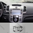 thumbnail image 3 of Chrome Style Instrument L&R Sortie d'Air Évent pour Ram e Garniture pour Kia Forte 2010 - 2013 -, 3 of 4