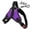A004- Purple, variant on Pet Dog Harness, Adjustable Comfort Fit with Reflective Strap, No Pull Easy Control for Medium Dogs, Blue