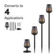 thumbnail image 5 of PIC Solar Insect Killer Torch with LED Flame Effect, Black Torch, Area Bug Zapper, 5 of 13