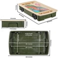 thumbnail image 2 of Tim Mee Toy Giant Underbed Storage Container w/ Wheels & Play Surface US Made, 2 of 6