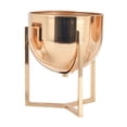 thumbnail image 3 of Maceta de metal Strade Fareast Limited con soporte dorado Mediano, 3 of 5