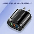 thumbnail image 4 of Compact 3-Port USB Wall Charger with 5V2A Fast Power Adapter for Multiple Device Charging, 4 of 5