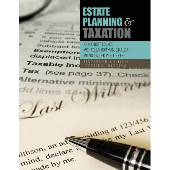 Estate Planning and Taxation, (Paperback)